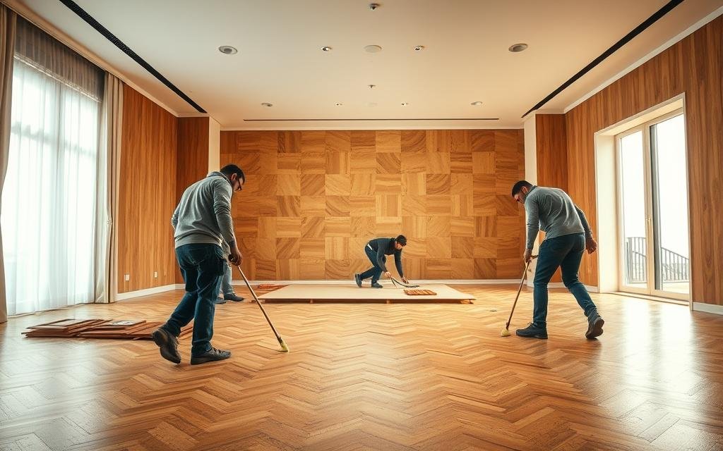 معلم تركيب باركيه الكويت