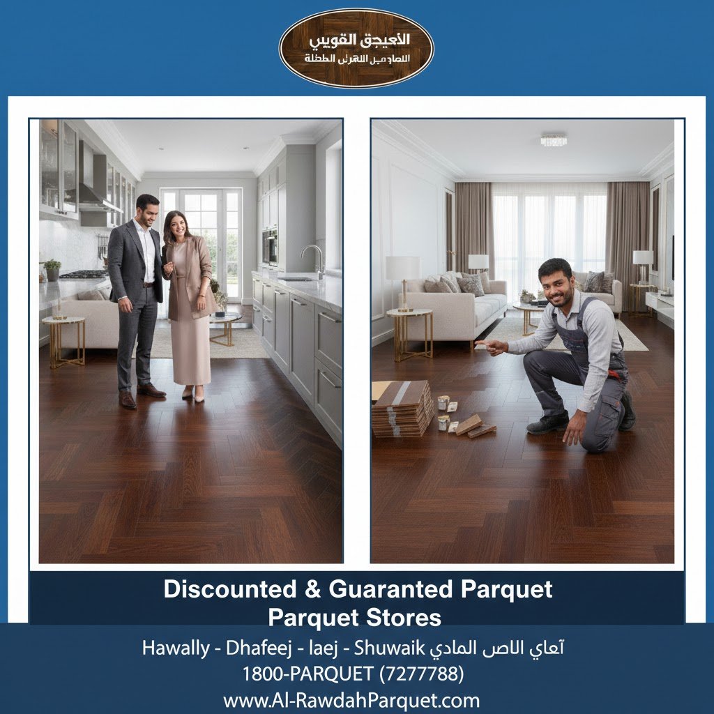 ارقام محلات بيع وتركيب الباركيه رخيص وكفالة بالكويت